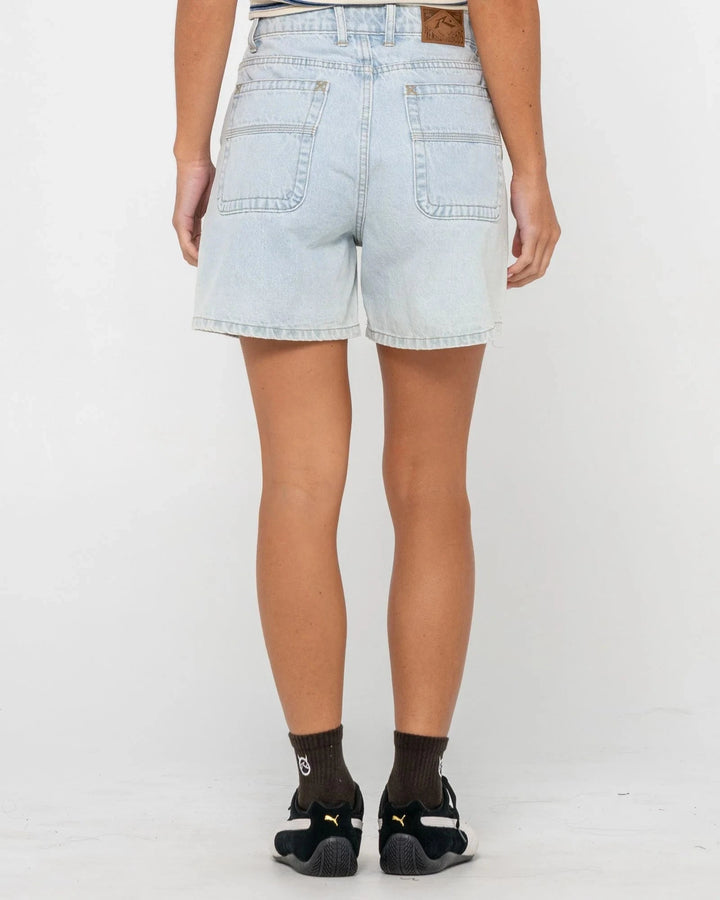 Rusty Cyprus High Denim Shorts 