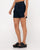 Rusty Cyprus High Denim Shorts Deep Blue 14 