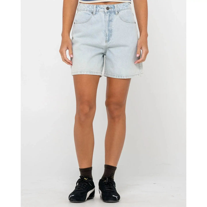 Rusty Cyprus High Denim Shorts 