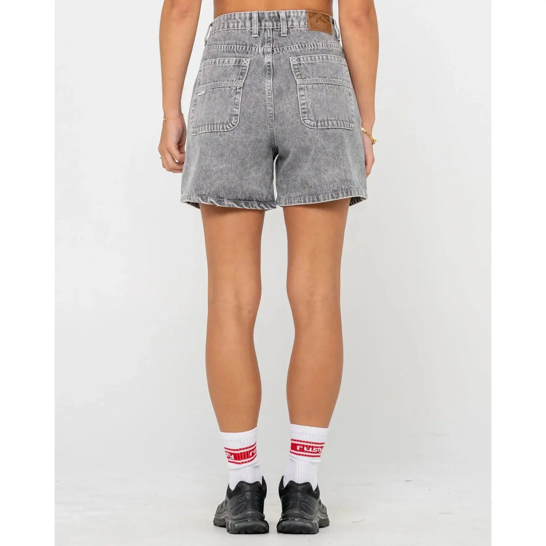 Rusty Cyprus High Denim Shorts 