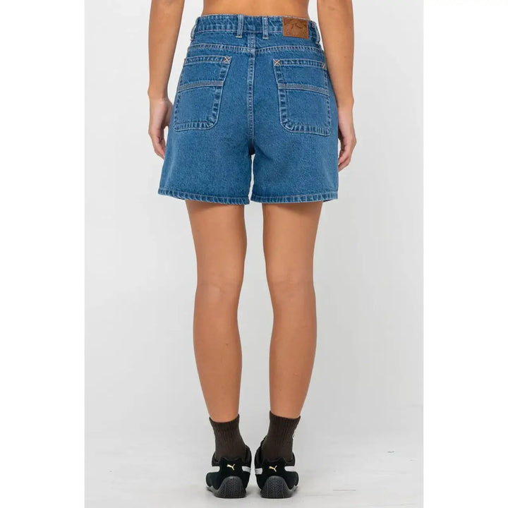 Rusty Cyprus High Denim Shorts 