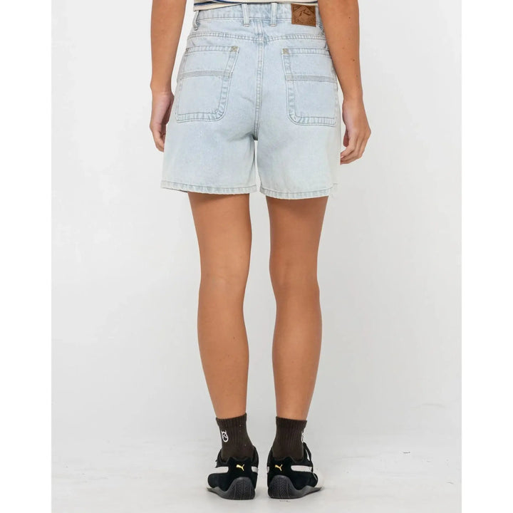 Rusty Cyprus High Denim Shorts 