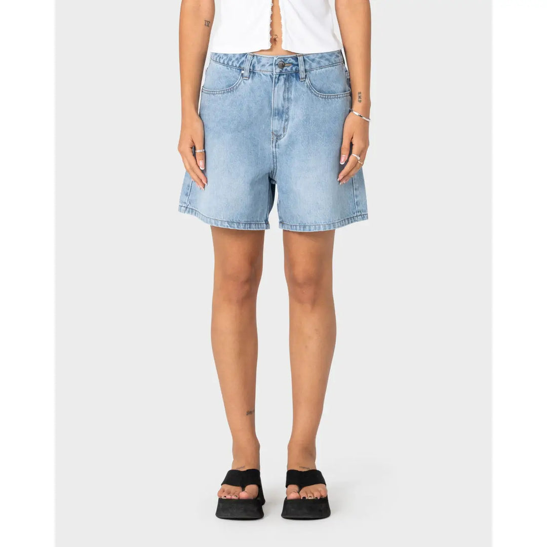 Rusty Cyprus High Waisted Denim Shorts 2.0