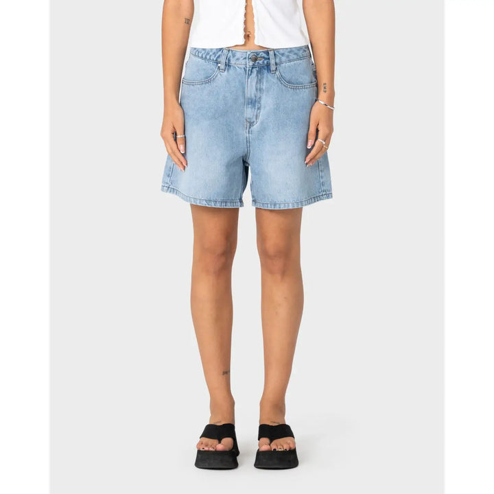 Rusty Cyprus High Waisted Denim Shorts 2.0