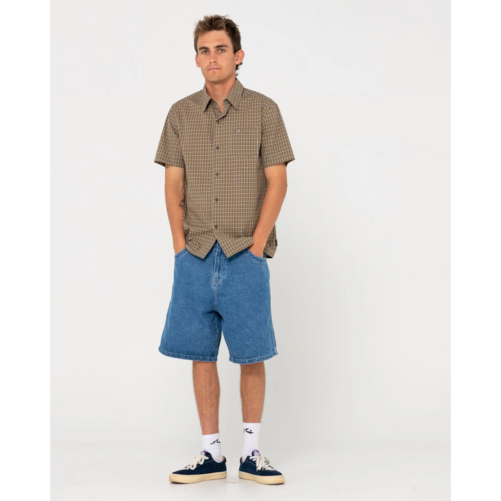 Rusty Datsun Check Shirt Savannah XXL 