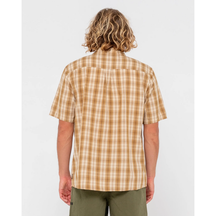 Rusty Datsun Check SS Shirt 