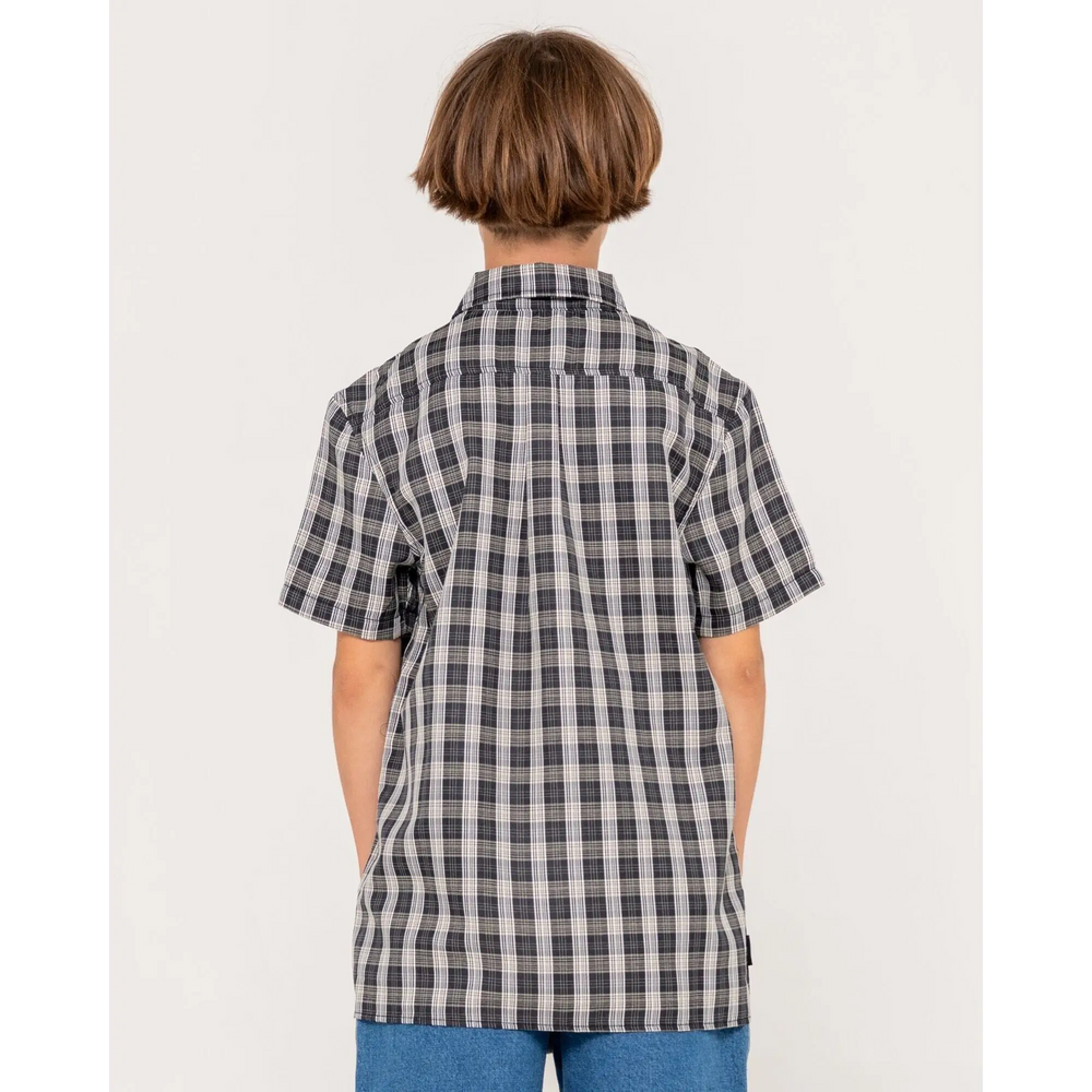 Rusty Datsun Check Youth Shirt 