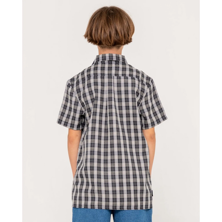 Rusty Datsun Check Youth Shirt 