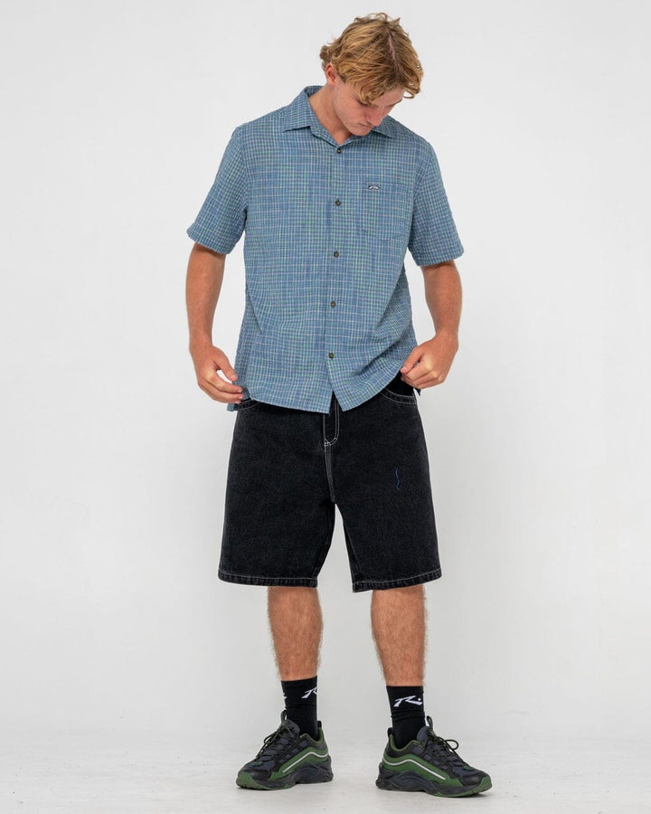 Rusty Datsun Drop Check Shirt 