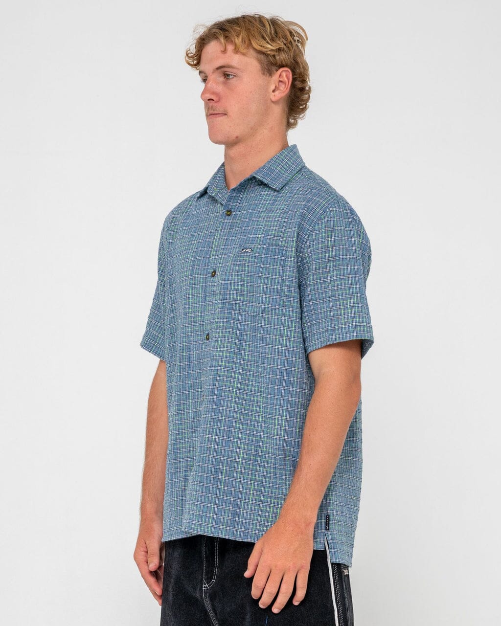 Rusty Datsun Drop Check Shirt 
