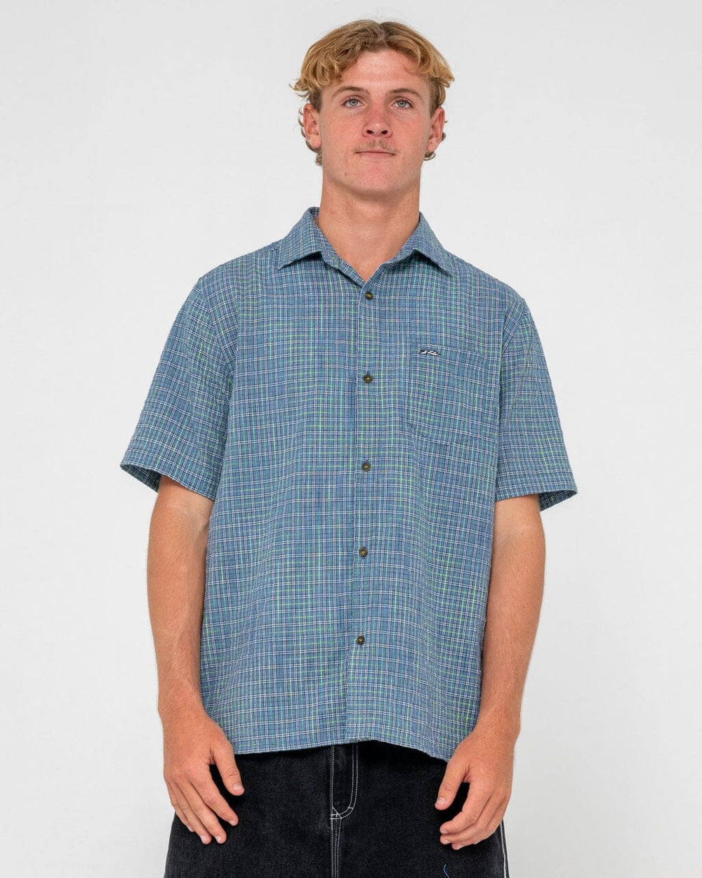 Rusty Datsun Drop Check Shirt 
