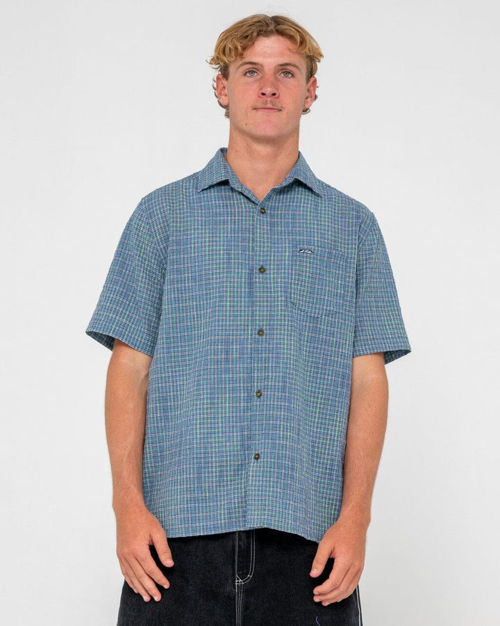 Rusty Datsun Drop Check Shirt 