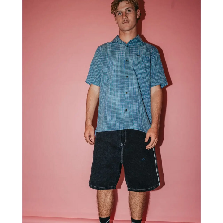 Rusty Datsun Drop Check Shirt 