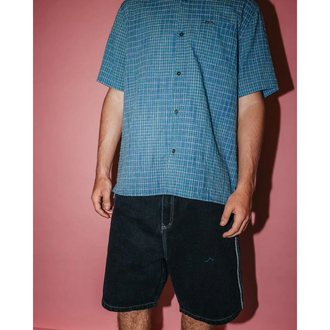 Rusty Datsun Drop Check Shirt 