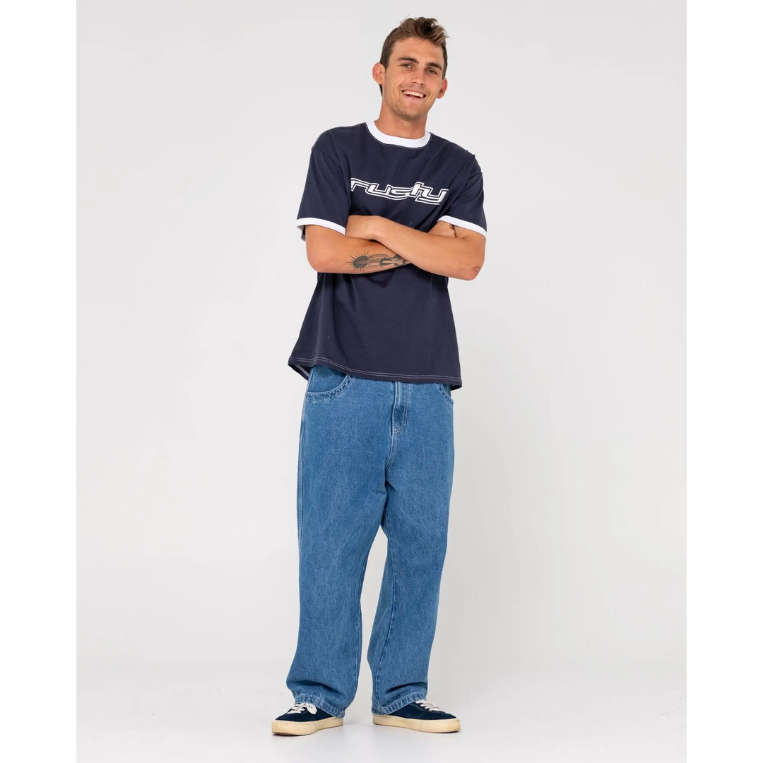 Rusty Dead Ringer Relaxed Fit Graphic T-Shirt 