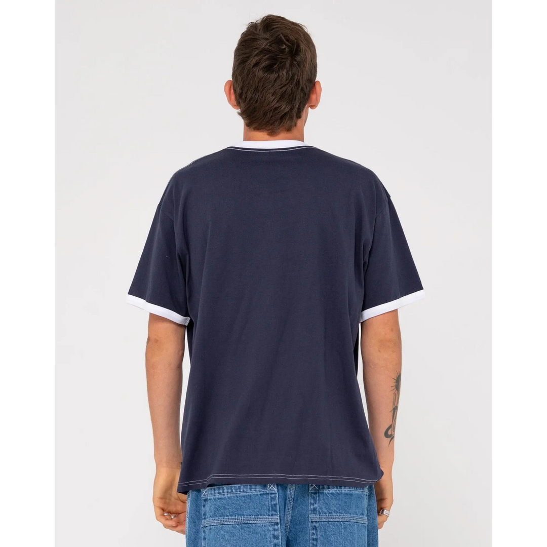 Rusty Dead Ringer Relaxed Fit Graphic T-Shirt 