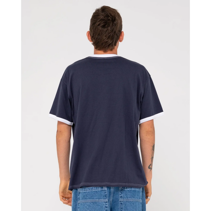 Rusty Dead Ringer Relaxed Fit Graphic T-Shirt 