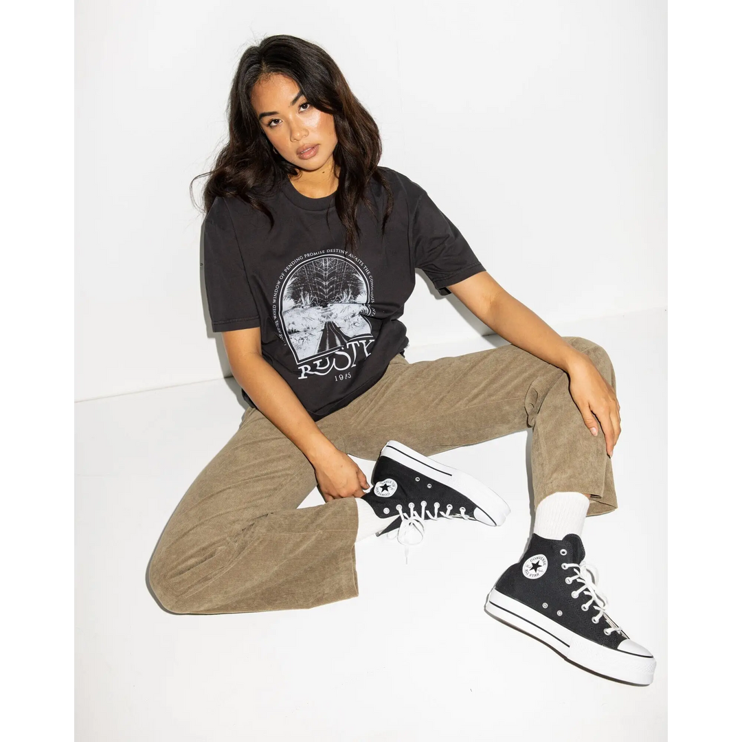 Rusty Destiny Awaits Oversized T-Shirt 