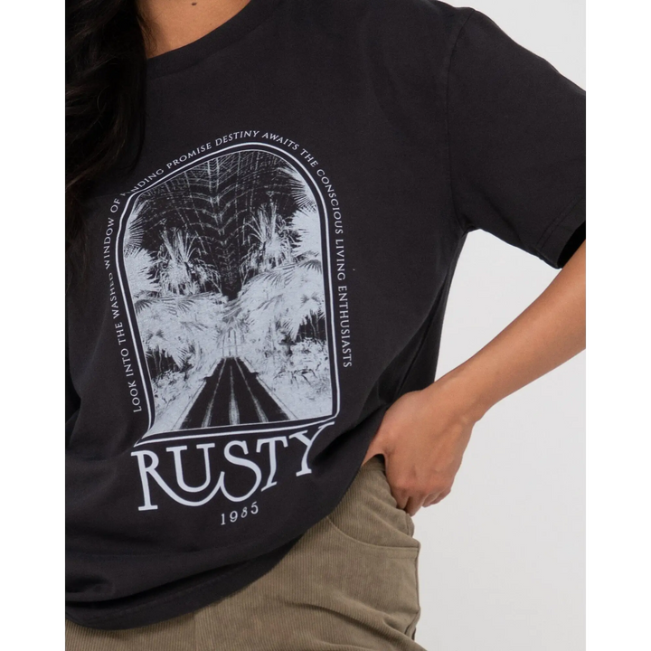 Rusty Destiny Awaits Oversized T-Shirt 