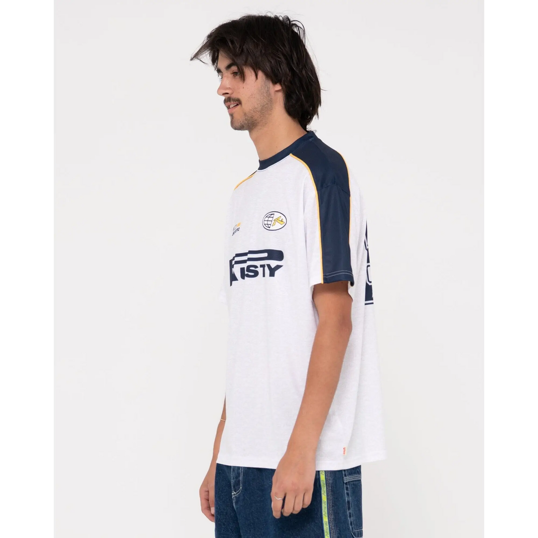 Rusty Drogba Relaxed Fit Graphic Soccer Jersey 