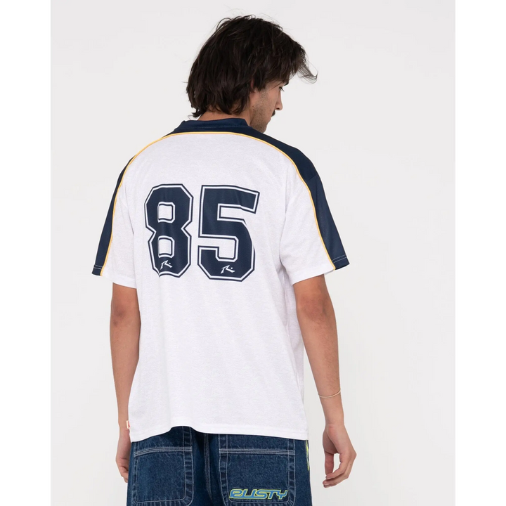 Rusty Drogba Relaxed Fit Graphic Soccer Jersey 