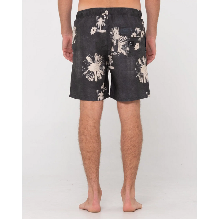 Rusty Electric Sax Elastic Boardshorts 
