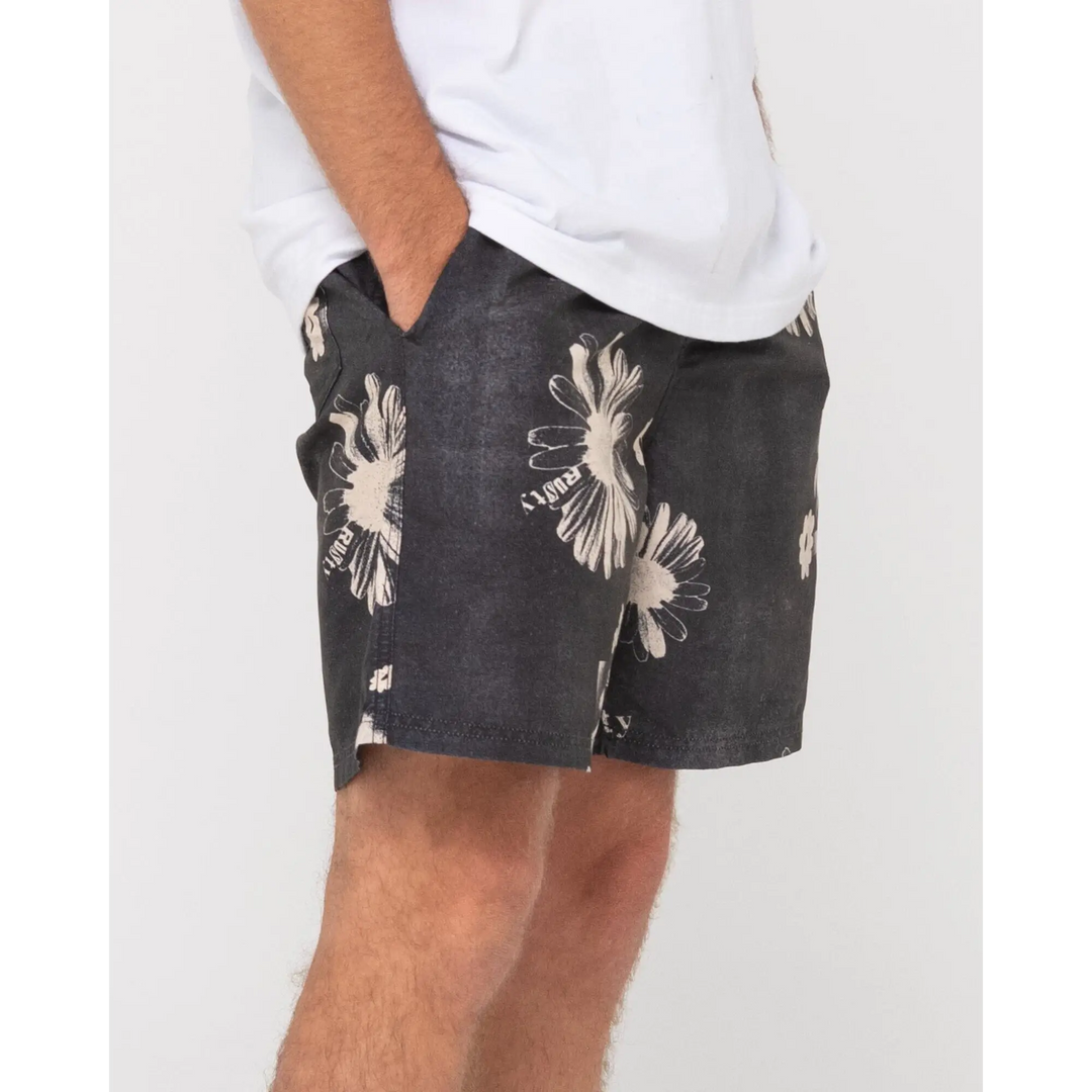 Rusty Electric Sax Elastic Boardshorts 