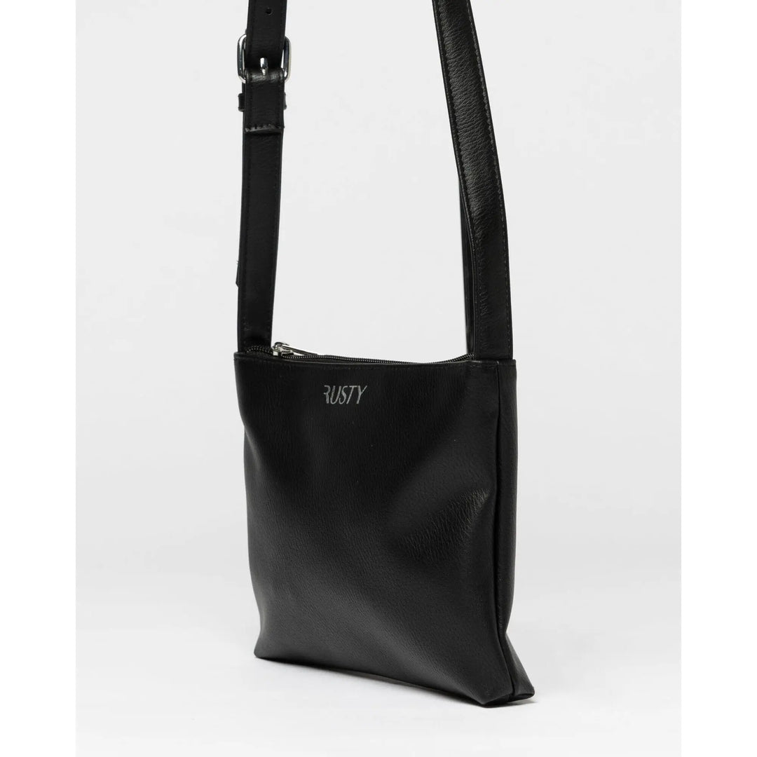 Rusty Essence Crossbody Side Bag Black 