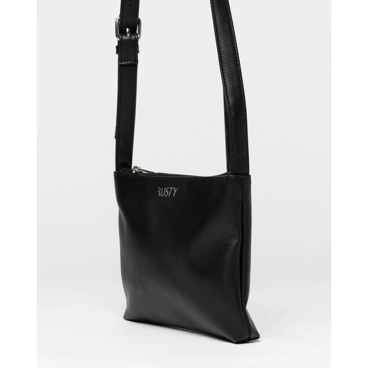 Rusty Essence Crossbody Side Bag Black 