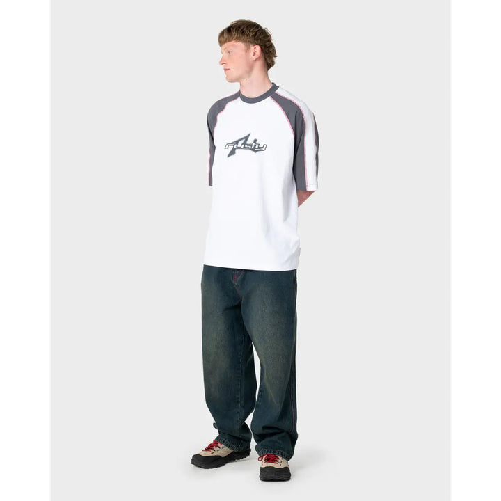 Rusty Fade-R T-Shirt - White 2 / S