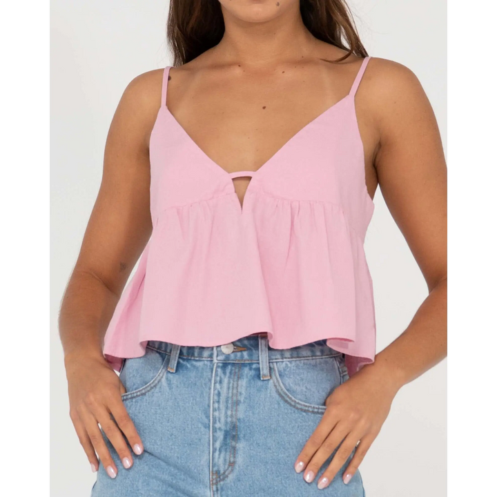 Rusty Felicity V Neck Cami Top 