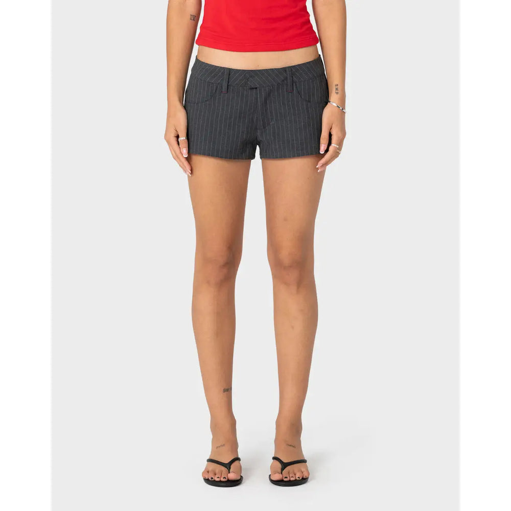 Rusty Finance Mummy Low Rise Suit Shorts