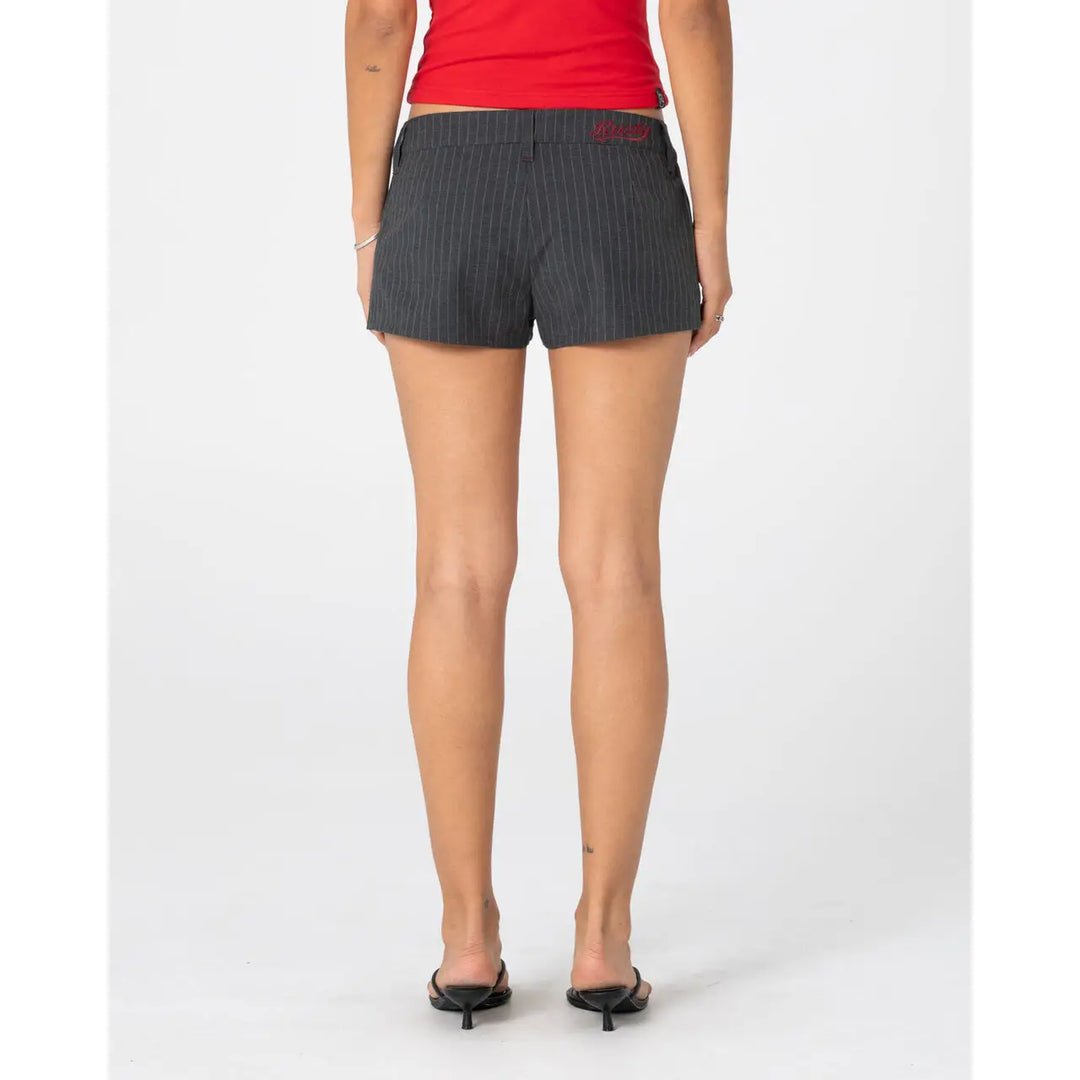 Rusty Finance Mummy Low Rise Suit Shorts