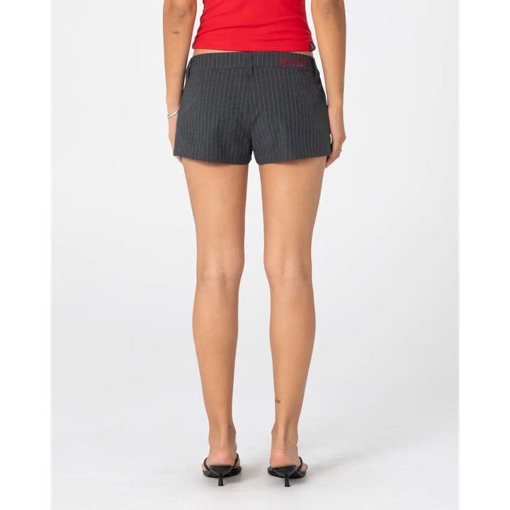 Rusty Finance Mummy Low Rise Suit Shorts