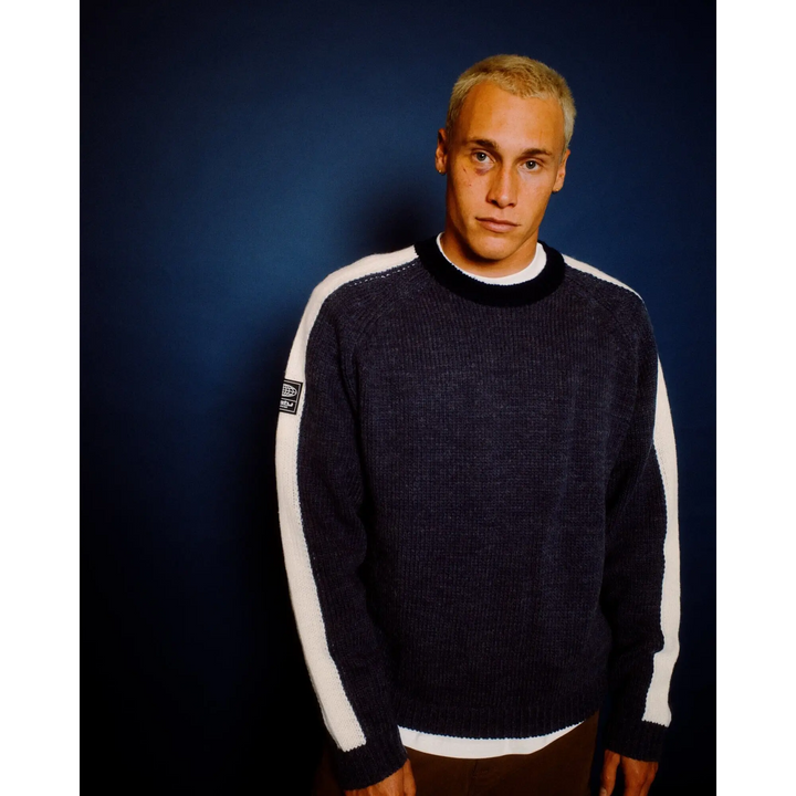 Rusty Fishermans Boxy Crew Knit 