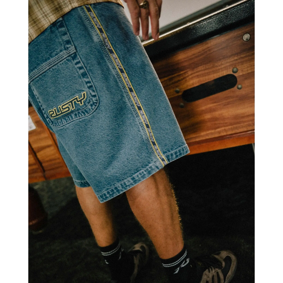 Rusty Flip Daddy 2.0 22" Baggy Jorts Middy Blue / Lemon 30 