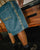 Rusty Flip Daddy 2.0 22" Baggy Jorts Middy Blue / Lemon 30 