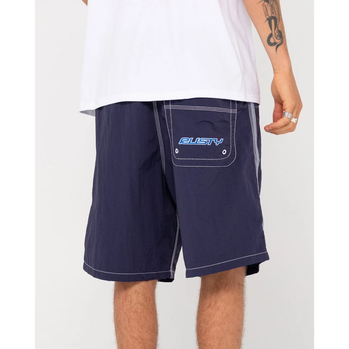 Rusty Flip Daddy 22" Elastic Waist Boardshorts 