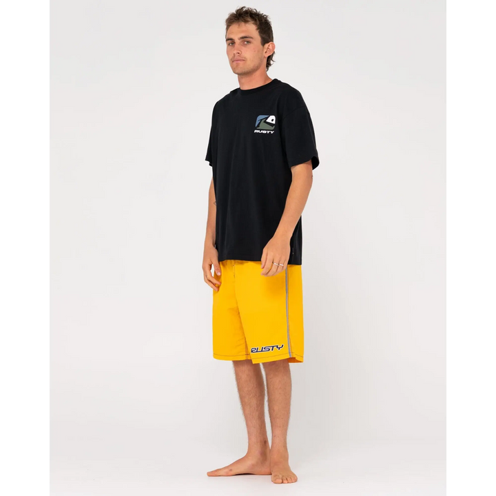 Rusty Flip Daddy 22" Elastic Waist Boardshorts 