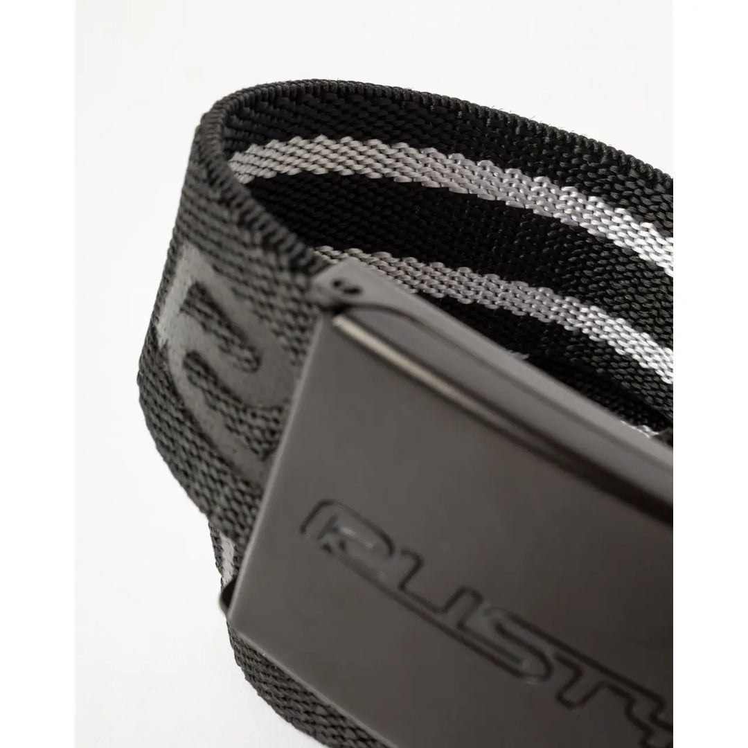Rusty Flip Daddy Elastic Webbing Belt - Black