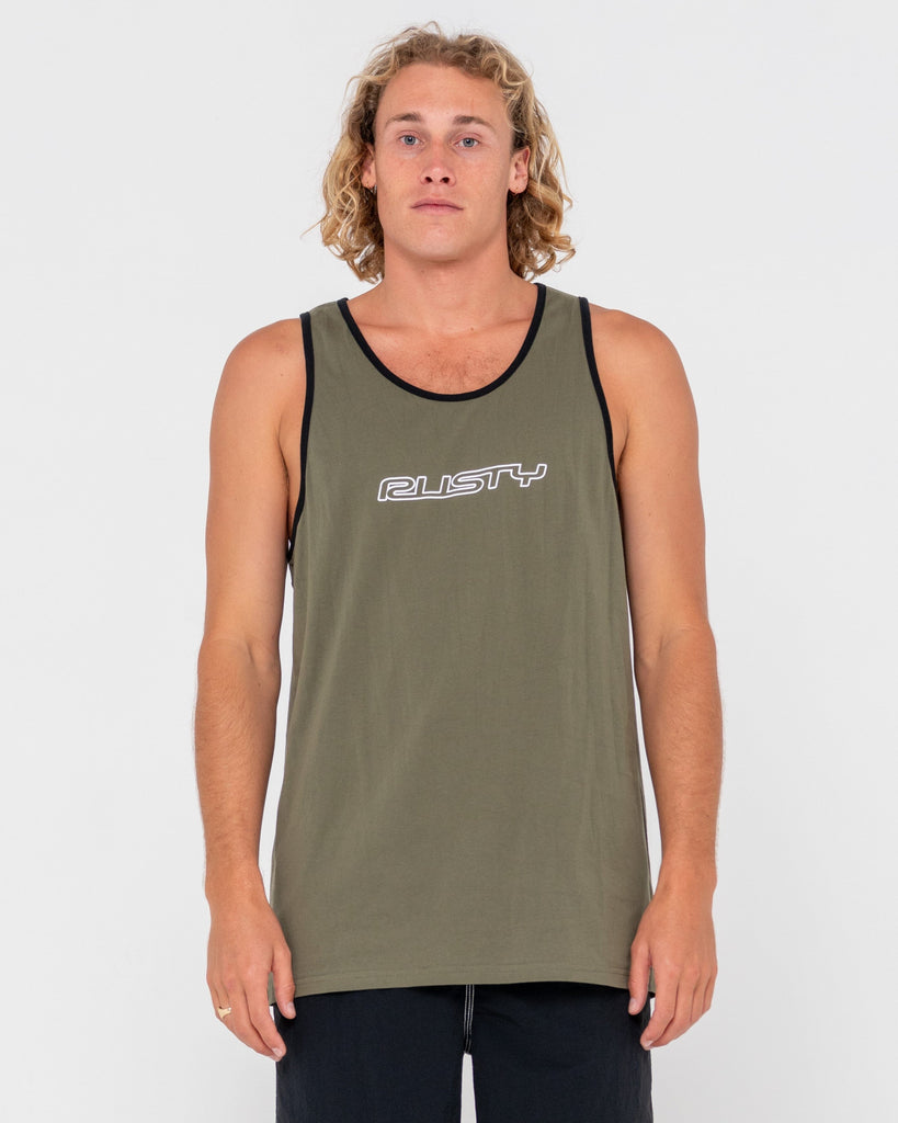 Rusty Flip Daddy Graphic Tank 