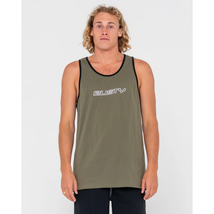 Rusty Flip Daddy Graphic Tank 
