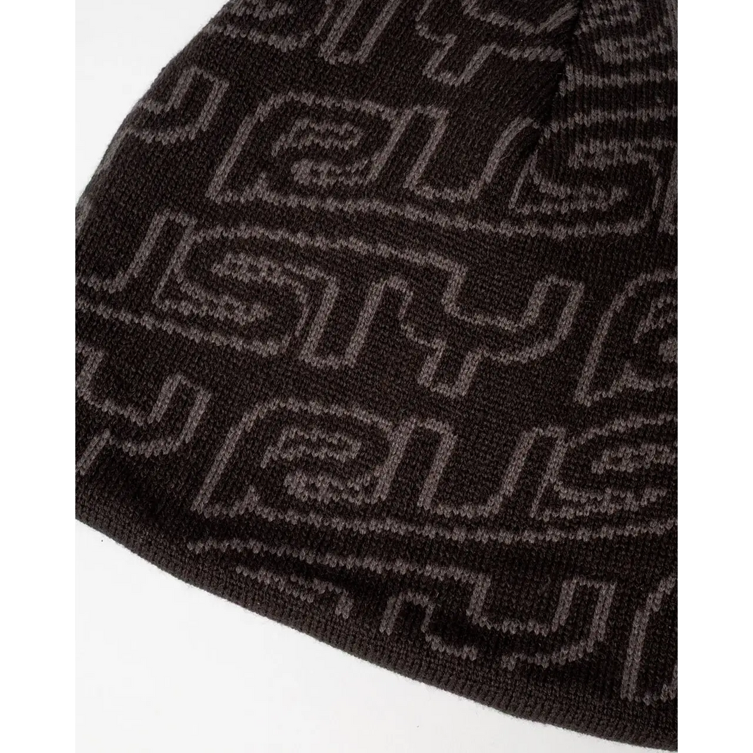 Rusty Flip Daddy Reversible Beanie - Black
