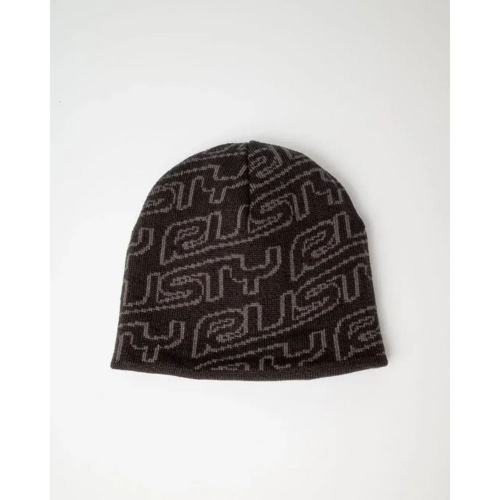 Rusty Flip Daddy Reversible Beanie - Black