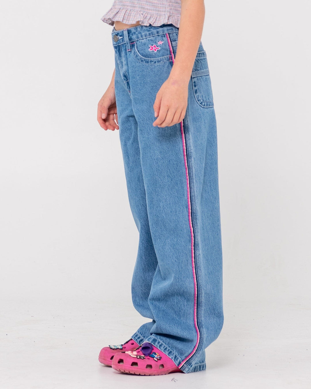 Rusty Flip Girl Low Rise Jeans 