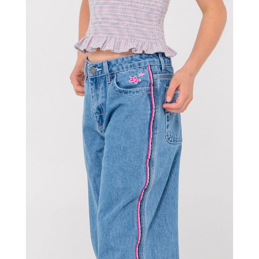 Rusty Flip Girl Low Rise Jeans 