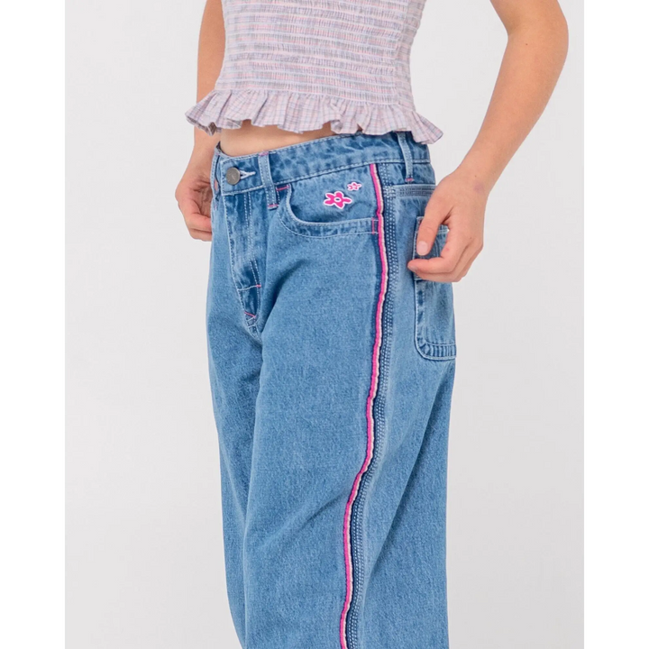Rusty Flip Girl Low Rise Jeans 