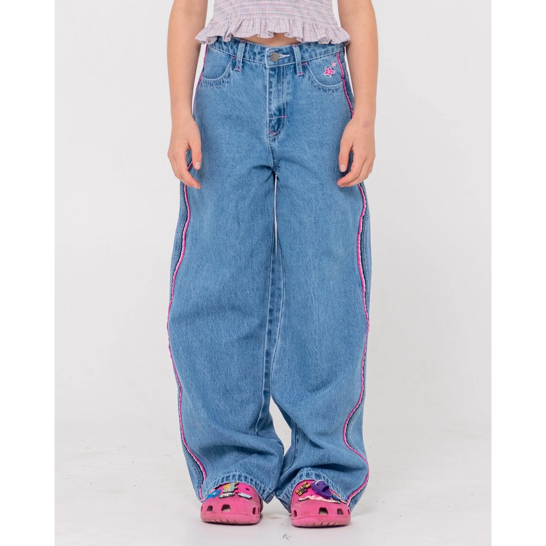 Rusty Flip Girl Low Rise Jeans 