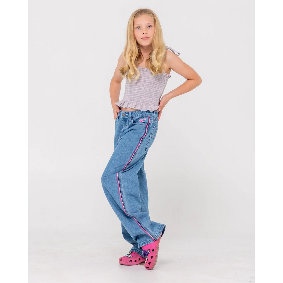 Rusty Flip Girl Low Rise Jeans 