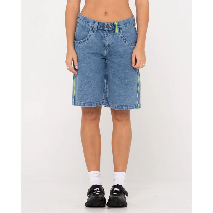 Rusty Flip Mommy Low Rise Baggy Jorts 